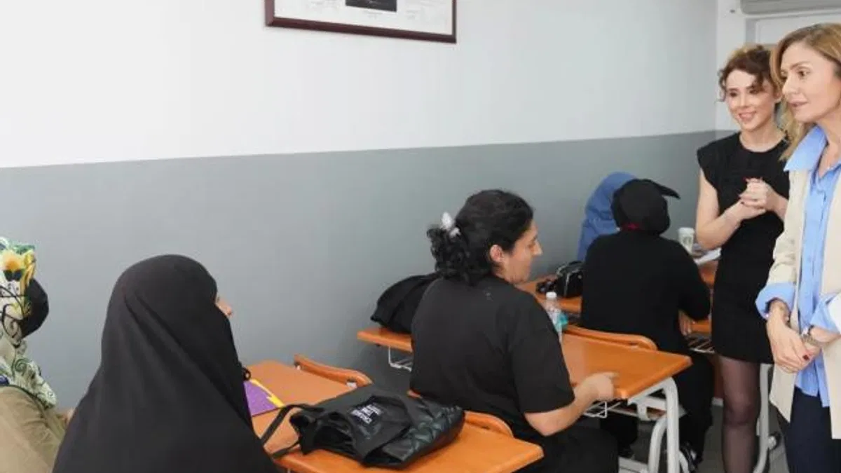 İstanbul Beylikdüzü'nde okuma-yazma kursunda yeni dönem