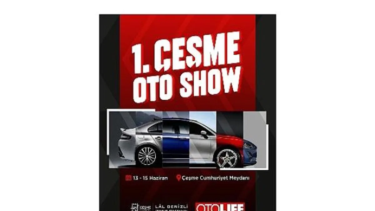Çeşme Oto Show başlıyor!