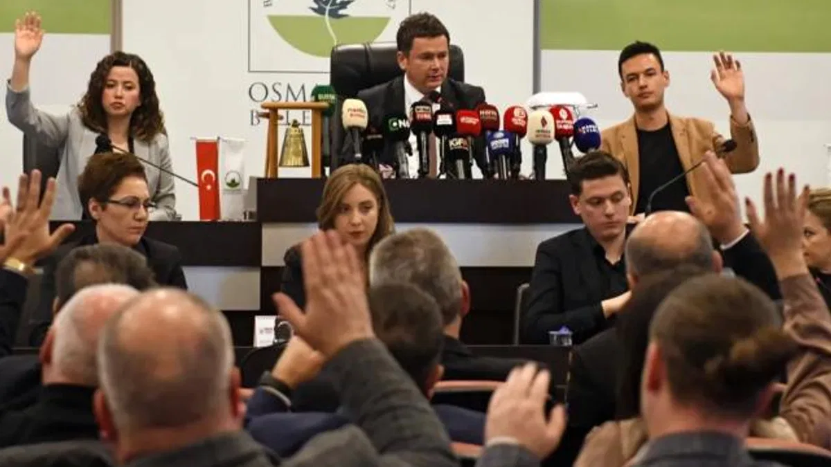 Bursa Osmangazi'de şubat meclisi toplandı