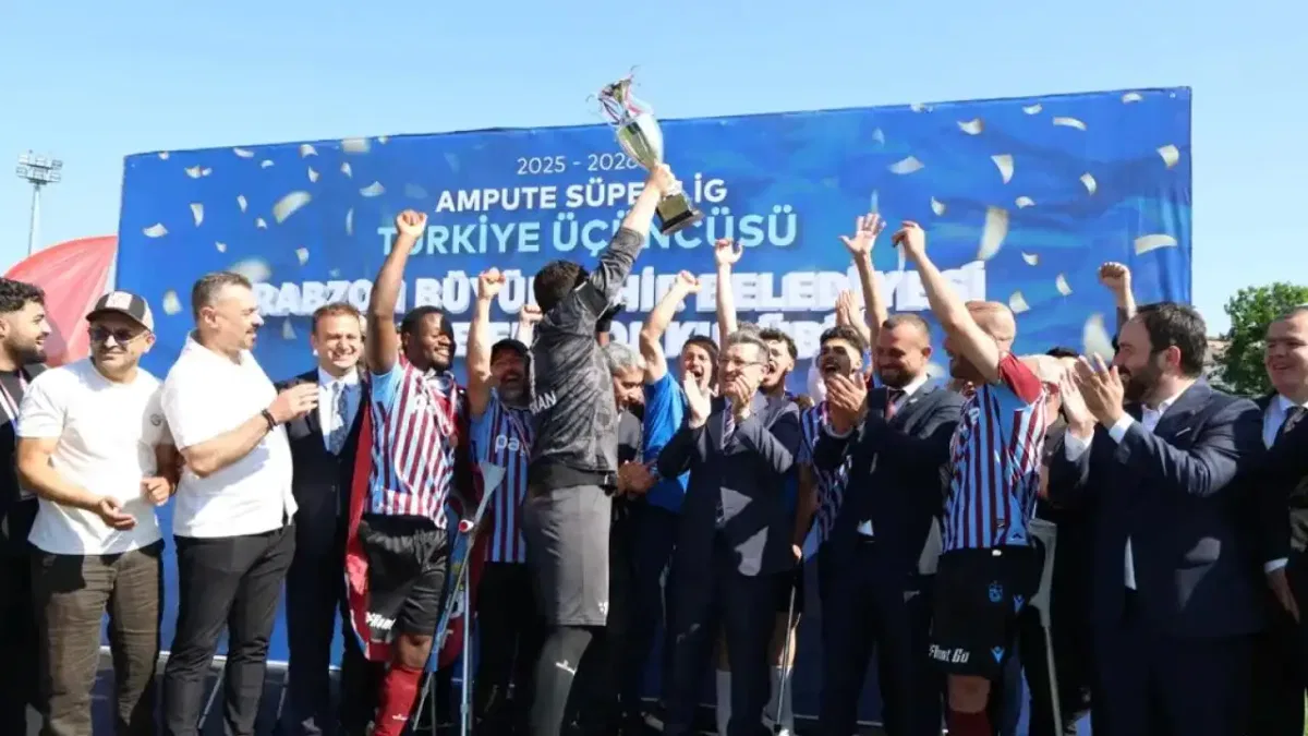 Trabzon Ampute futbolunda yeni hedef