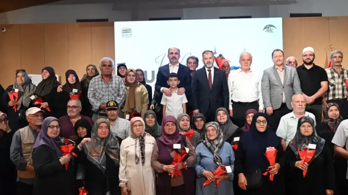 Konya'dan 'Vefa Umresi'nde ikinci kura heyecanı