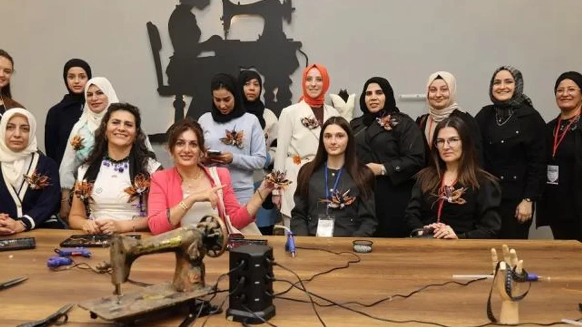 Ortadoğulu iş kadınlardan Kocaeli Moda Akademisi’ne övgü