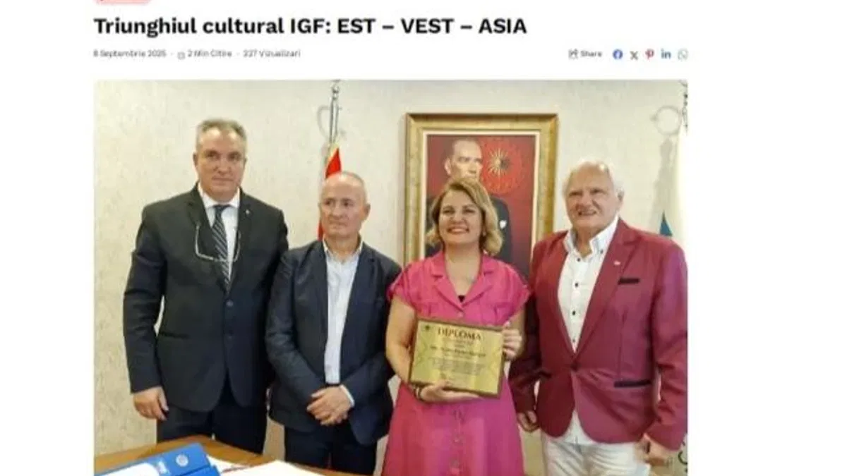 İzmit’in kültürel iş birliği Romanya basınında