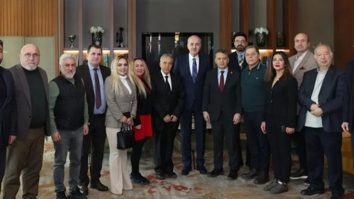 Kurtulmuş'tan Üsküp'te KGK heyetine önemli açıklamalar: Her zaman barış perspektifine sahibiz
