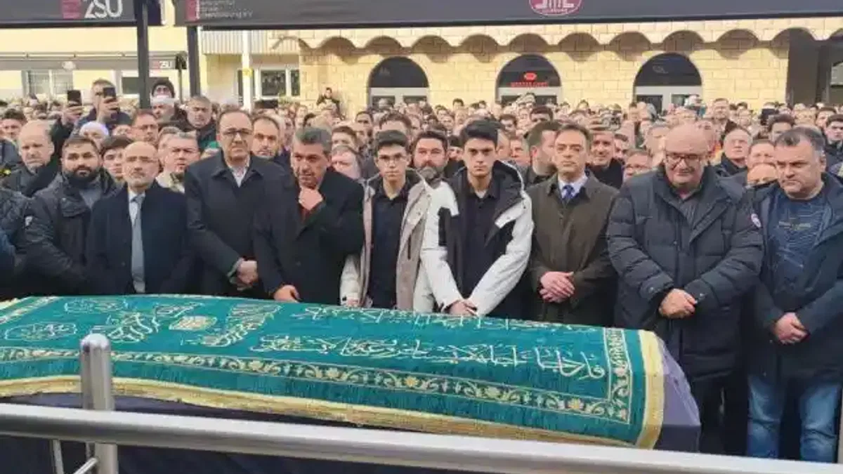 Almanya'da kayıp imamın cenaze namazı kılındı