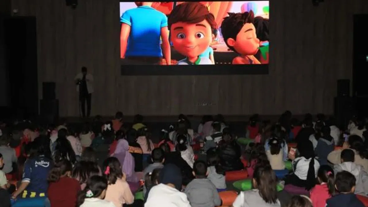 Konya Karatay'da sinema gösterimlerine yoğun ilgi