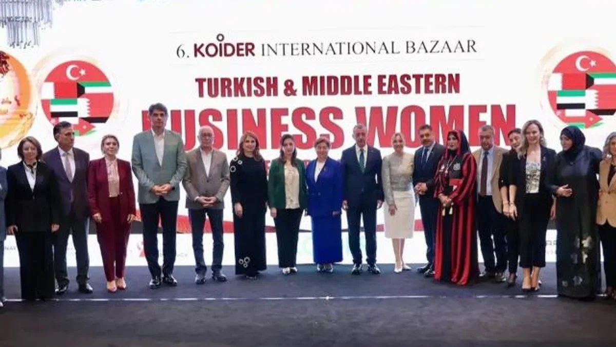 30 ülkeden iş kadınları KOİDER Bazaar'da buluştu