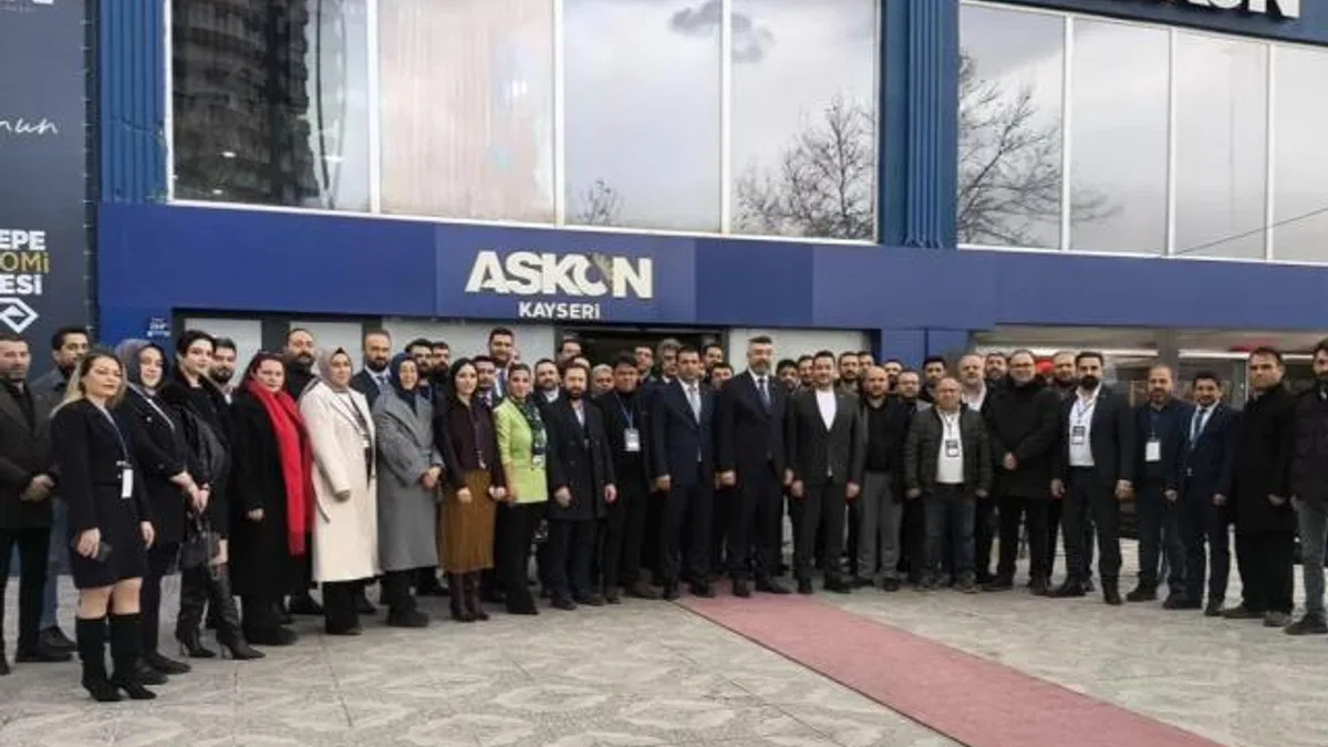 ASKON Kayseri Şubesi Başkanı İlker Barlı güven tazeledi