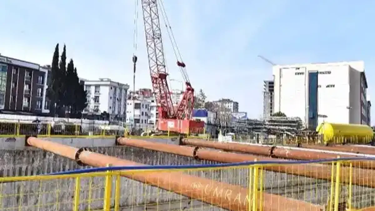 İzmir'de Buca Metrosu'nda tünel kazıları sürüyor