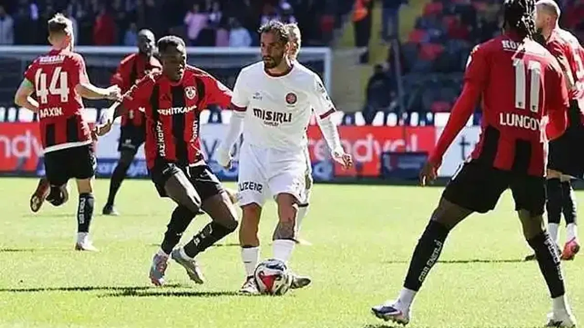 Gaziantep FK 1-1 Fatih Karagümrük (Maç Sonucu)