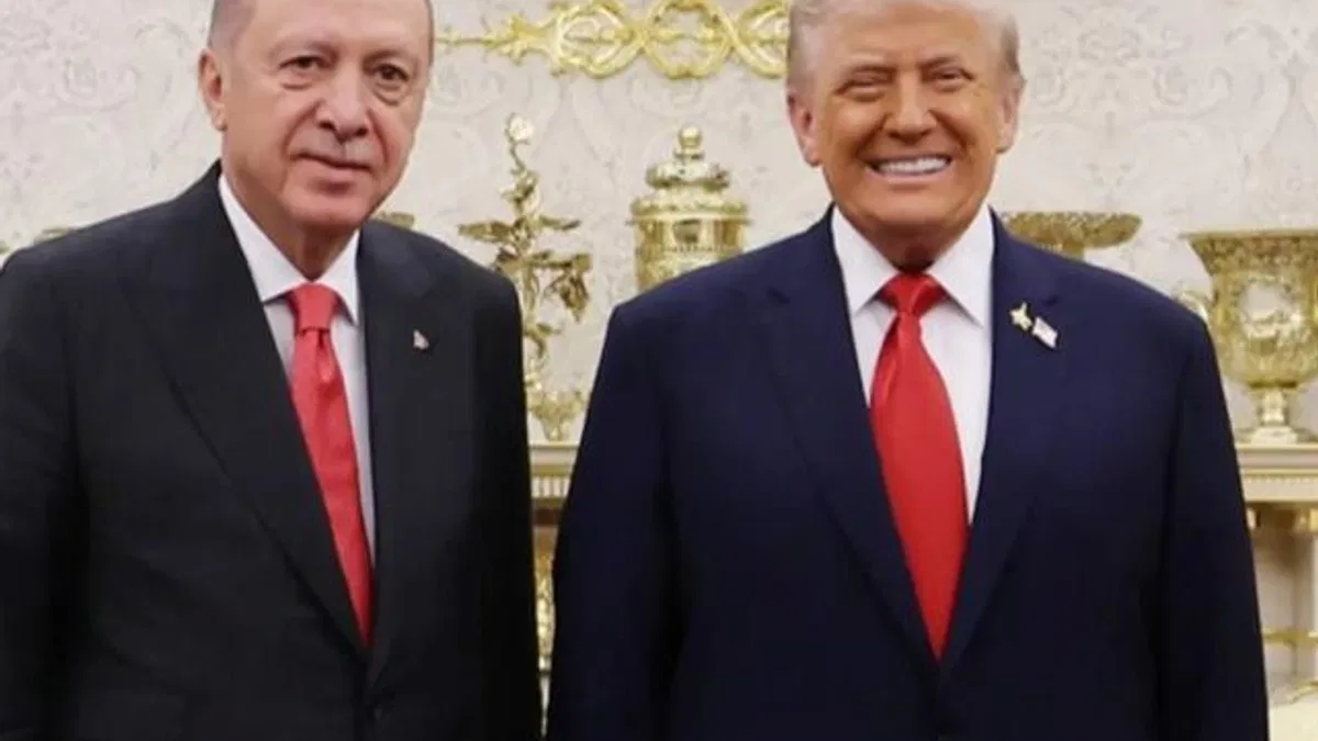 Cumhurbaşkanı Erdoğan, Trump'la görüştü