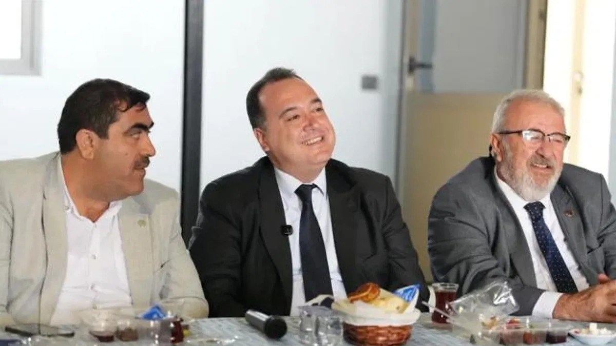 Manisa'da Başkan Dutlulu, Mermerciler Sitesi esnafıyla buluştu