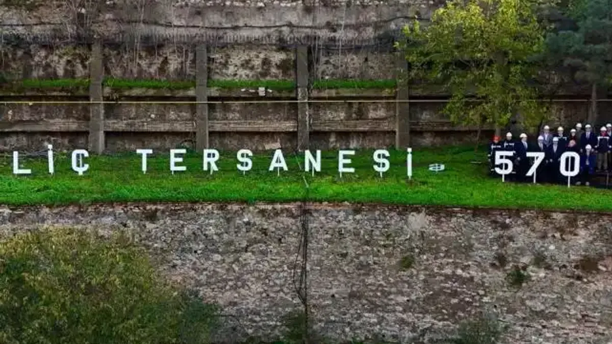 Tarihi tersane 570 yaşında... Atıl tersane 6 yılda sınıf atladı
