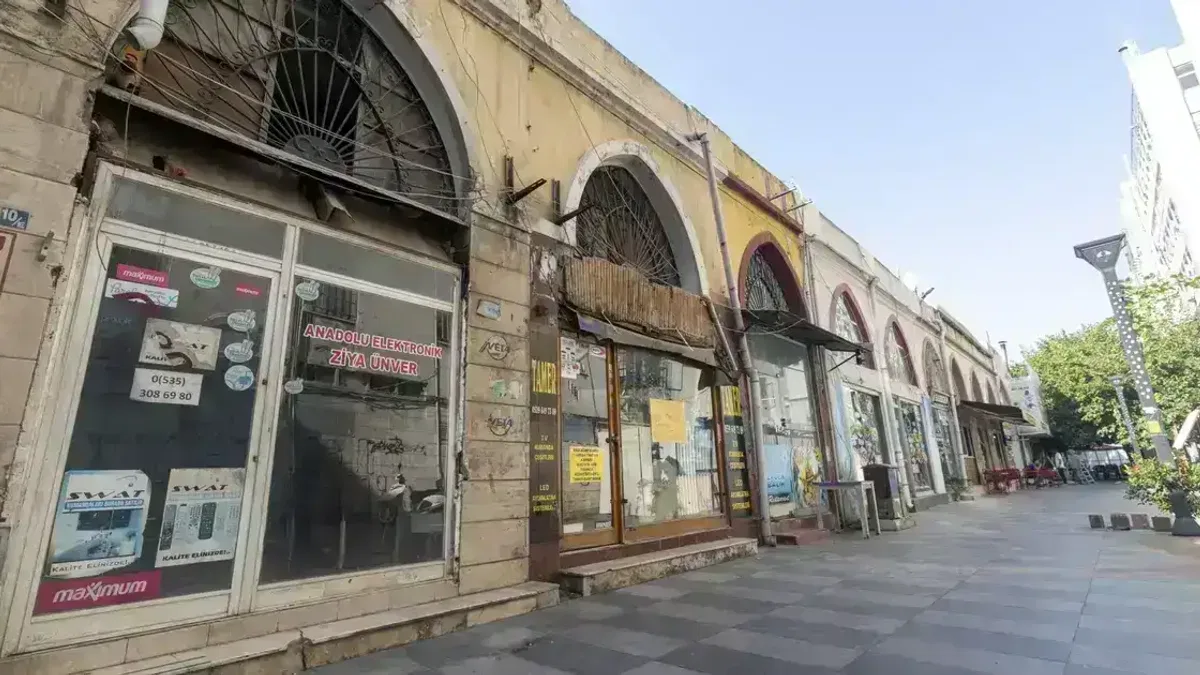 Mersin’de Kasaplar Çarşısı restorasyonla yeniden hayat buluyor