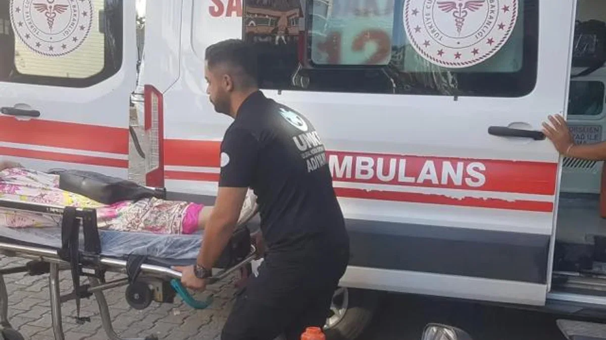 Adıyaman'da depremde panikleyerek baygınlık geçirdi