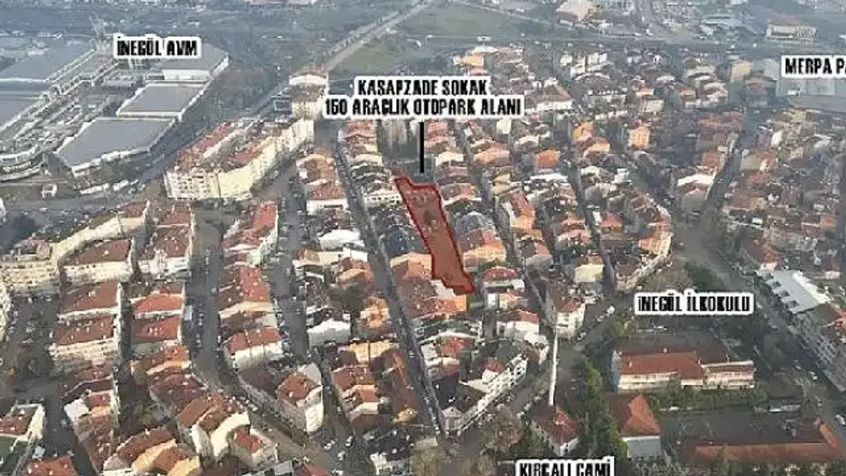 17 Bina Kamulaştırılarak 150 Araçlık Otopark Üretiliyor