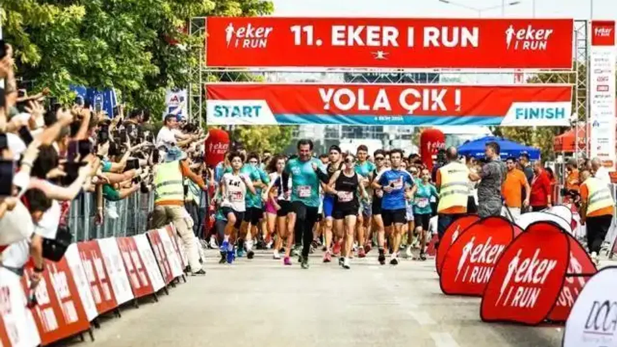 12. Eker I Run, 5 bine yakın katılımcının coşkulu adımlarıyla başlıyor