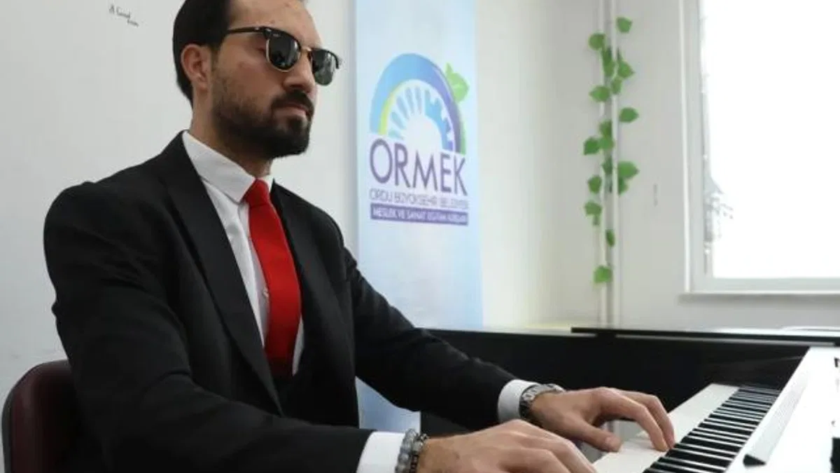 Ordu'da sanat engel tanımıyor