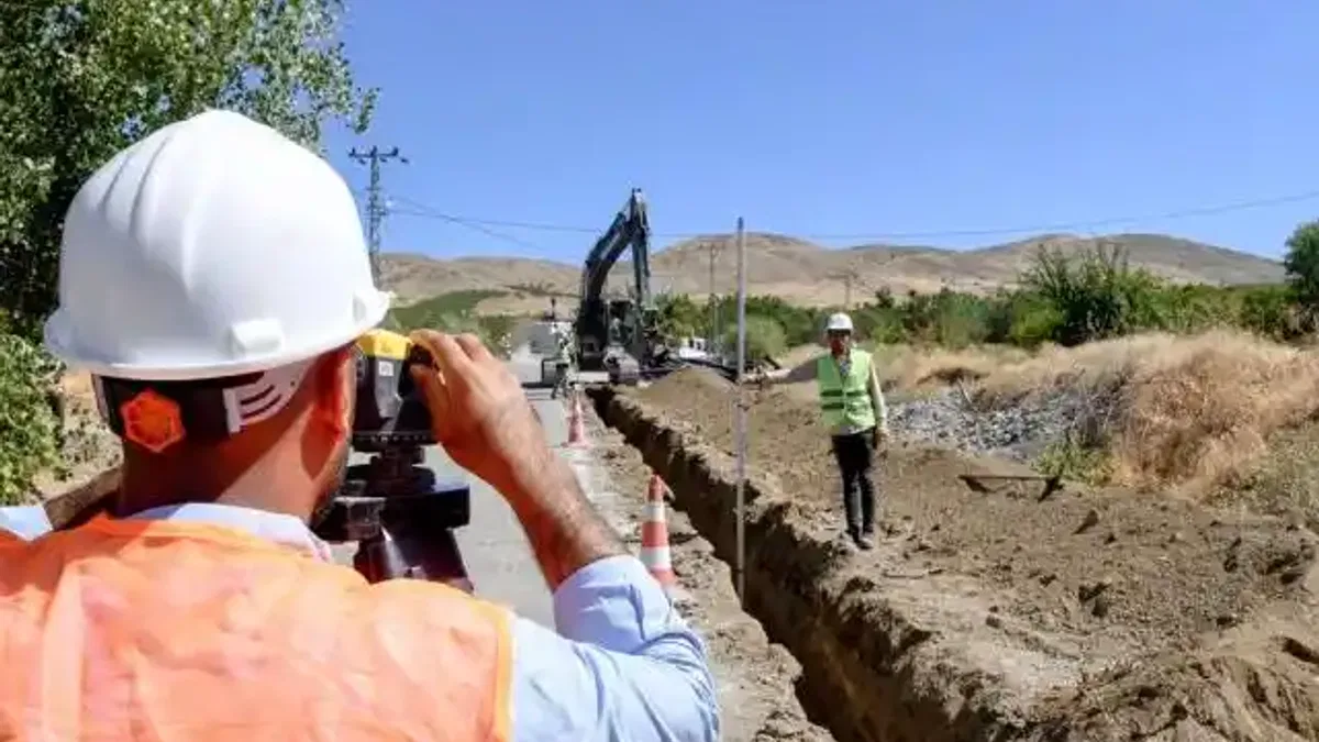 Malatya'da Hacıyusuflar'a yeni kanalizasyon hattı
