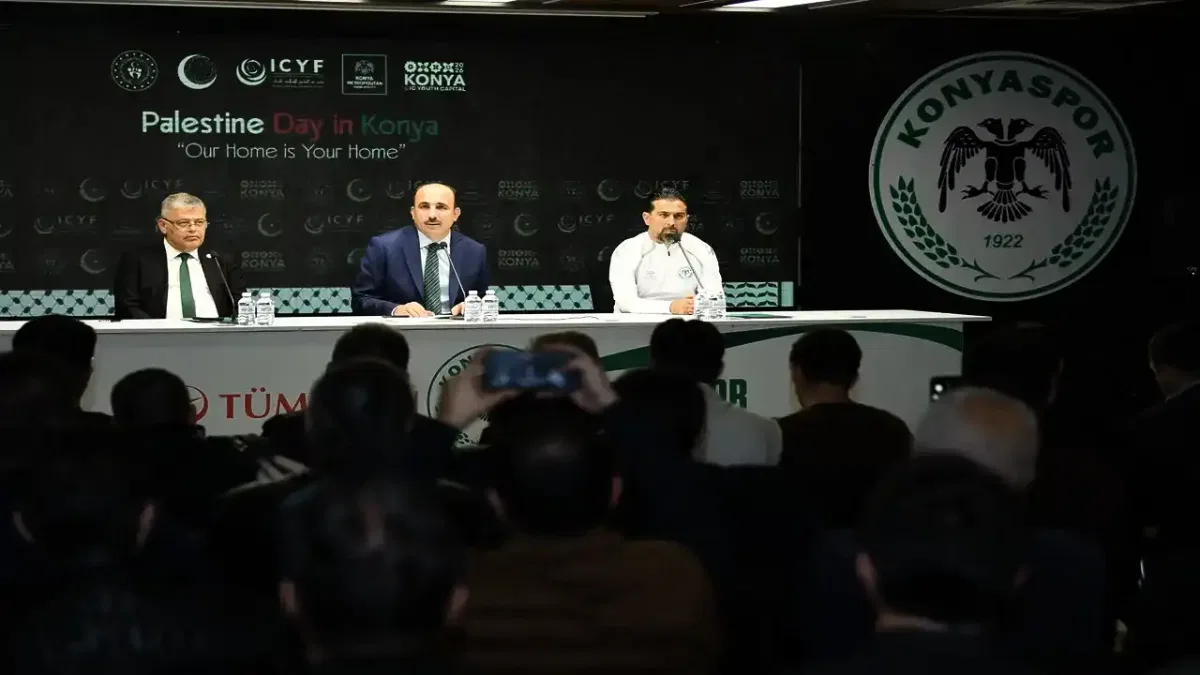 Başkan Altay ve Konyaspor'dan Filistin'e destek çağrısı