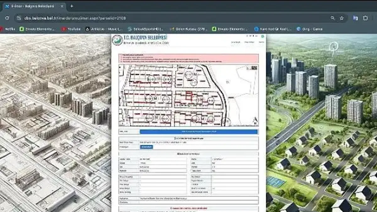 Balçova Belediyesi'nden vatandaşa e-imar kolaylığı