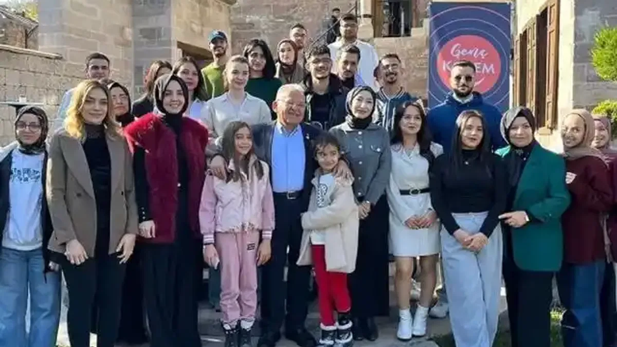 Kayseri Büyükşehir Filistinli öğrencilerle buluştu