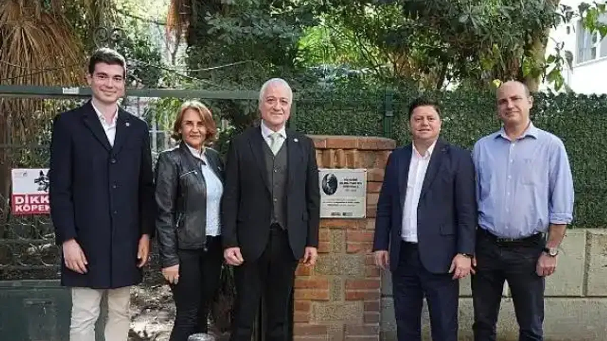 Diş Hekimi Dr. Halit Şazi Kösemihal'in anısı Kadıköy'de yaşatılıyor