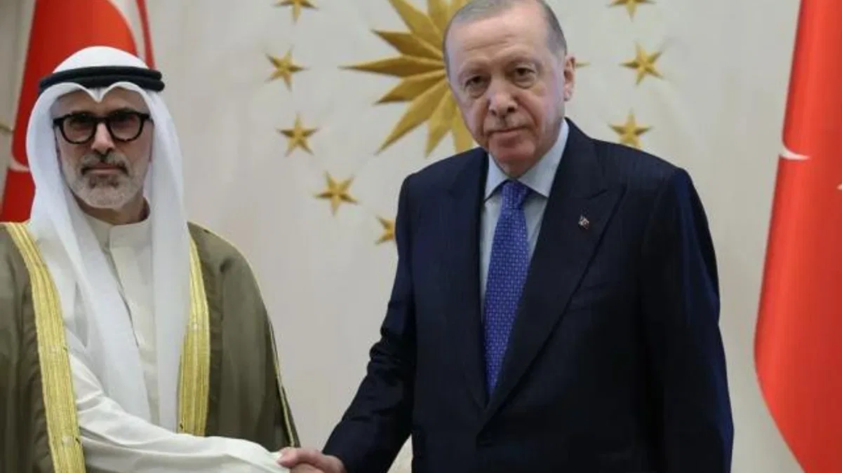 Cumhurbaşkanı Erdoğan, Kuveyt Dışişleri Bakanı Sabah’ı kabul etti