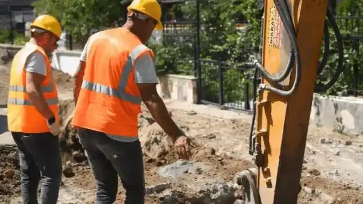 Balıkesir Burhaniye’de kanalizasyon sorunu tarihe karıştı