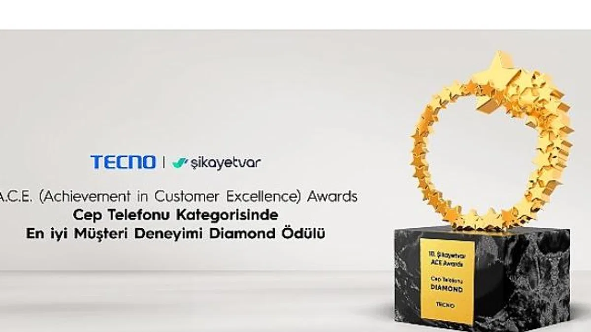 TECNO, A.C.E. Awards'ta İkinci Kez Diamond Ödülü Kazandı!