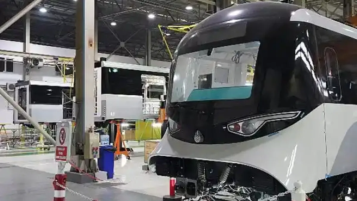 İstanbul'a Yeni Metro Araçları Geliyor