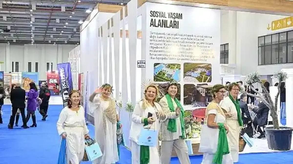 Bornova Belediyesi TTI İzmir'de tarihe ışık tuttu "8500 yıllık mirasla turizmde yeni hedefler"
