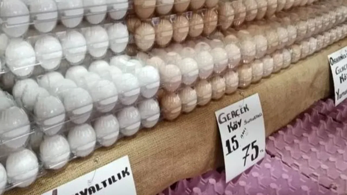Pazarlarda köy yumurtasına yoğun ilgi