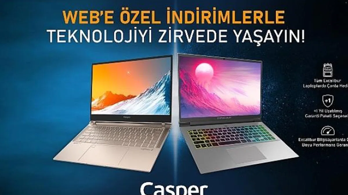 Casper'dan Oyun Tutkunları ve Profesyoneller İçin Web'e Özel Ayrıcalıklı Avantajlar!