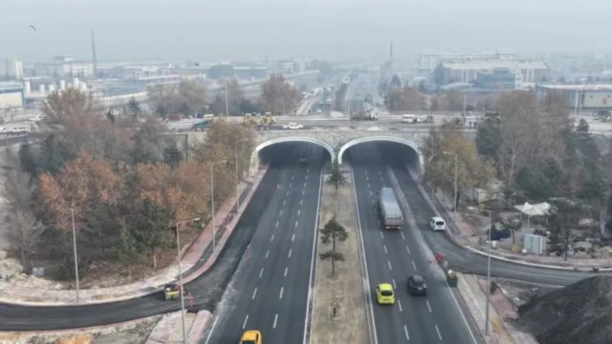 Konya'da Marangozlar Köprülü Kavşağı’nda son aşamaya gelindi