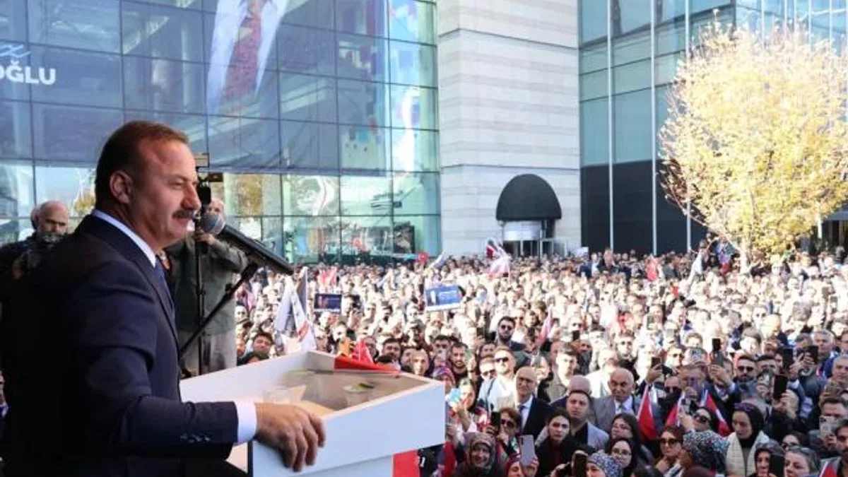158. parti oldu... Anahtar Parti'den ilk mesajları verdi