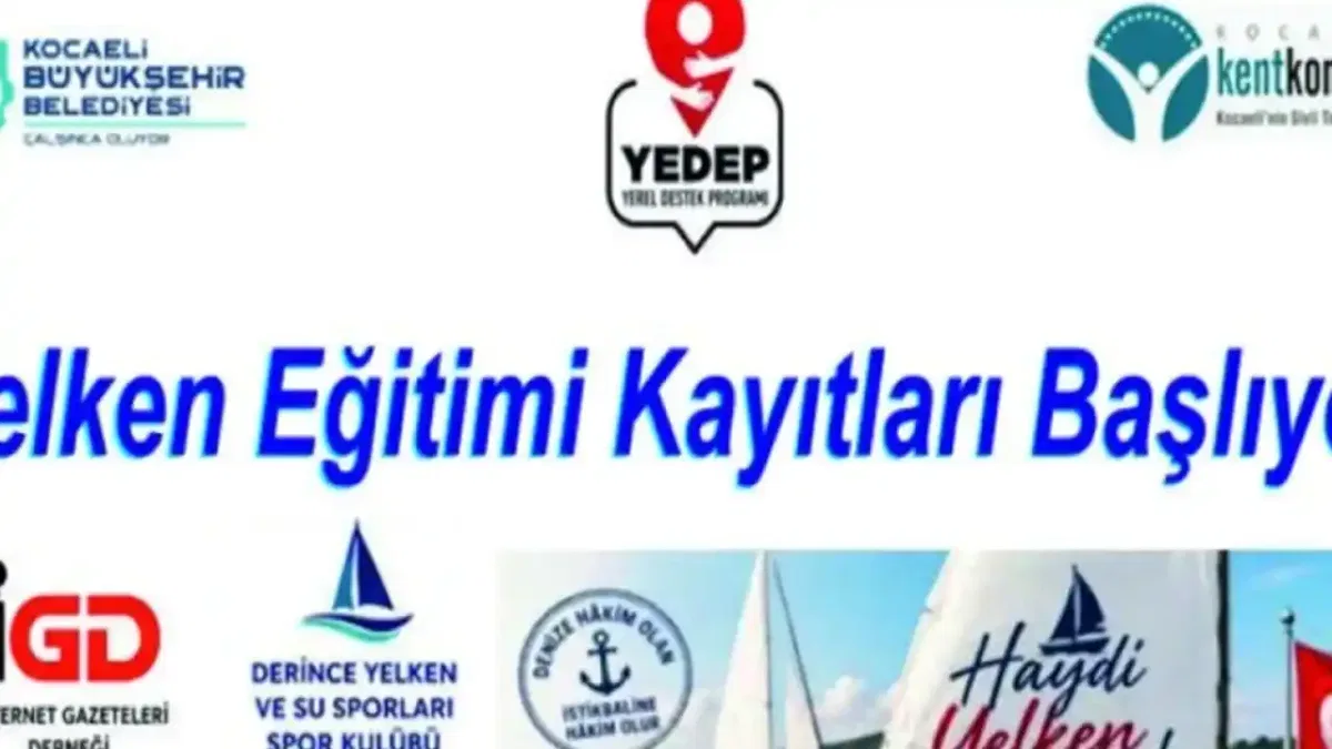 Türkiye'de bir ilk hayata geçiyor... "Haydi Yelken Basın!" için kayıtlar başlıyor