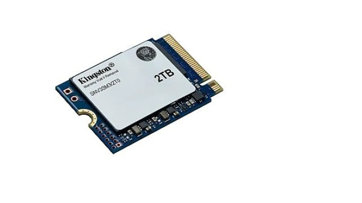 Kingston, NV3 PCIe 4.0 NVMe SSD'ye Yeni Form Faktörü Ekledi