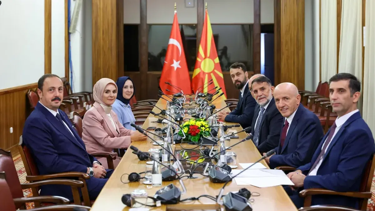 Bakan Göktaş'tan Kuzey Makedonya’da sosyal mutabakata imza