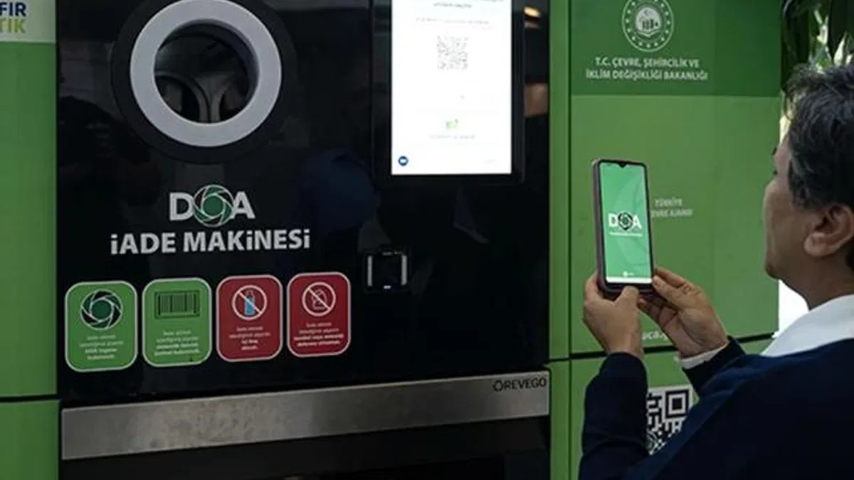 TBMM’ye otomatik depozito iade makineleri yerleştirildi