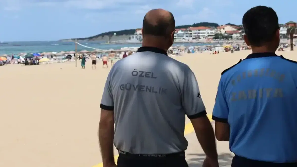 Sahillerde huzur ve düzen için zabıta ekipleri görevde