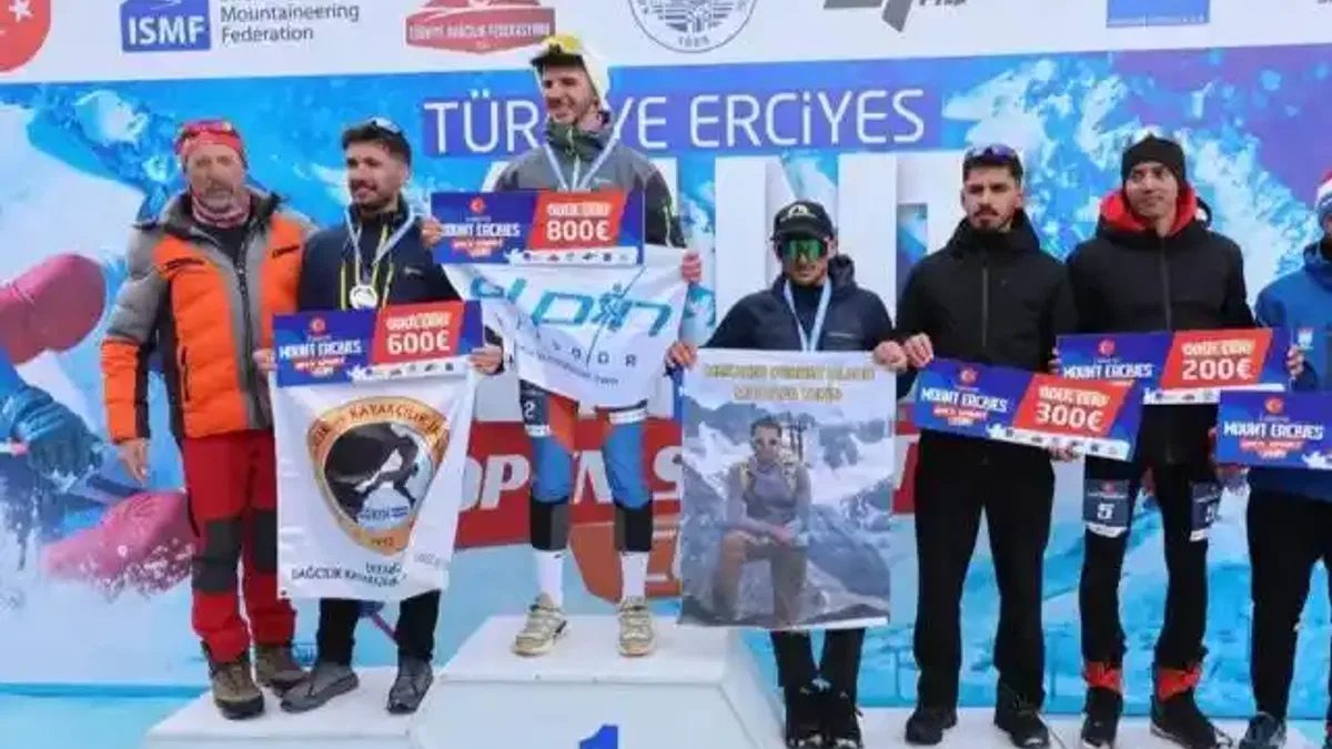 Uluslararası Erciyes Dağ Kayağı Yarışları sona erdi