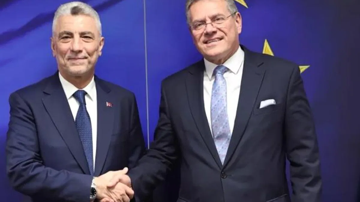 Bakan Bolat Brüksel'de AB yetkilileriyle Türkiye-AB ticaretini görüştü