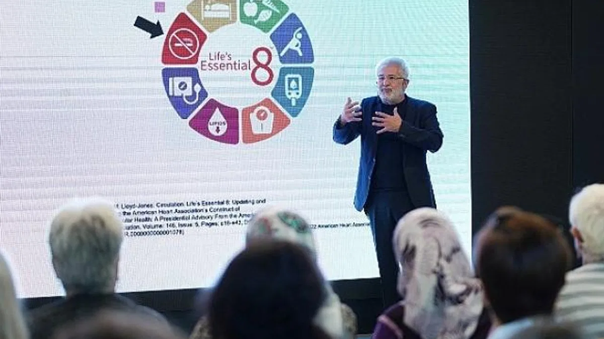 Kalp sağlığının sekiz altın kuralı Beylikdüzü'nde konuşuldu