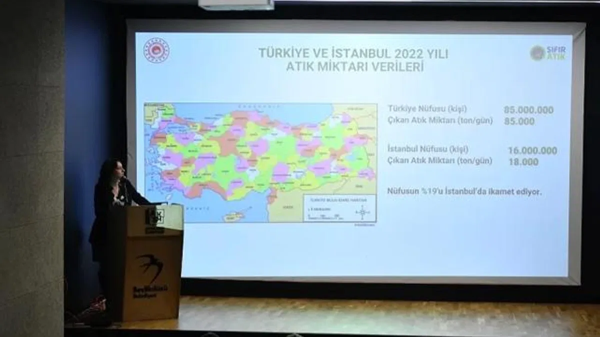İstanbul Beylikdüzü'nde site yöneticilerine 'sıfır atık' eğitimi