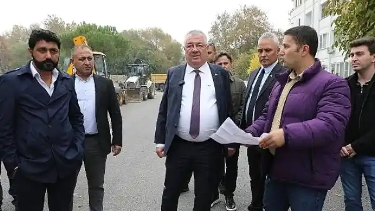 Sarıkız Mahallesi'nde Doğalgaz Çalışmaları Başladı