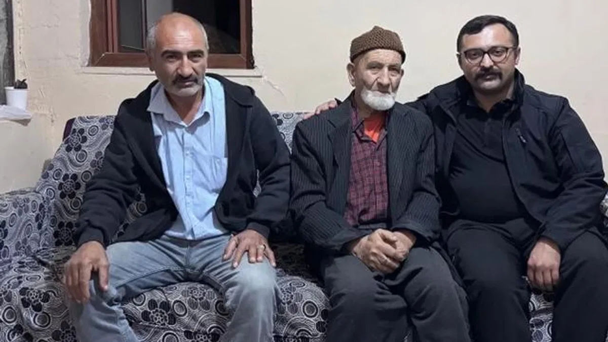 Aksu TV’deki duygu yüklü görüntülerin kahramanı Kerim Ali Amca’ya Şahbaz Derneği’nden ziyaret