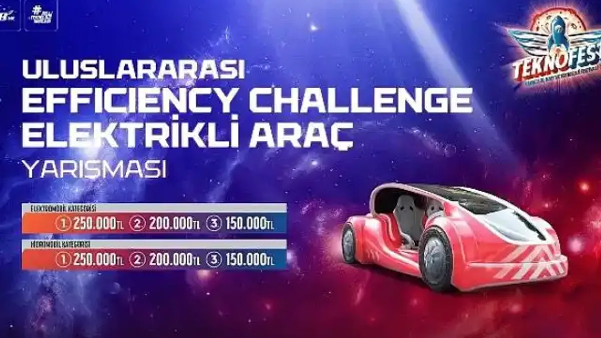 TEKNOFEST'te Elektrikli Araçların Final Heyecanı Başladı
