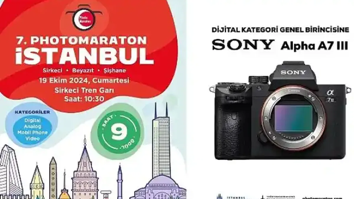 Sony Türkiye sponsorluğundaki 7. Photomaraton, 19 Ekim'de Sirkeci'de düzenlenecek!
