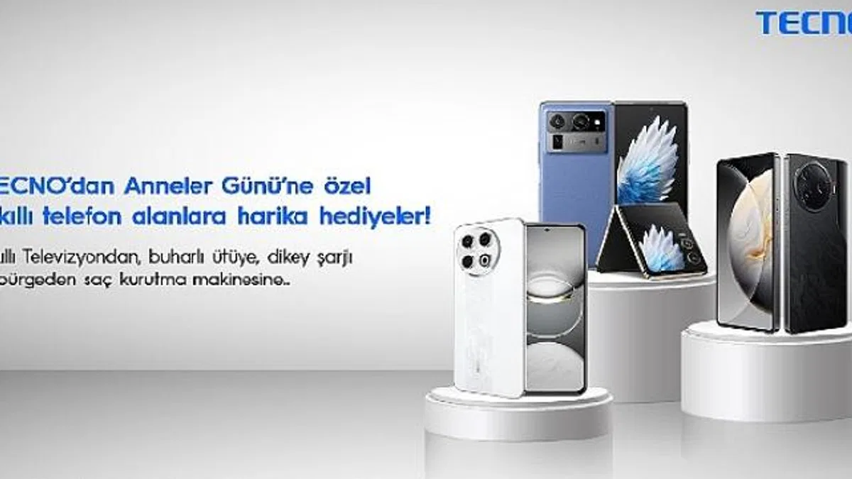 TECNO'dan Anneler Günü'ne özel akıllı telefon alanlara harika hediyeler!